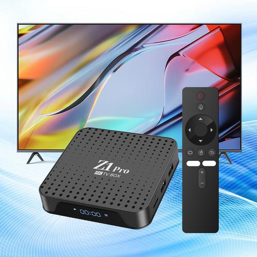 跨境热销z1 pro机顶盒全志h313安卓10双频带蓝牙4k高清电视机顶盒